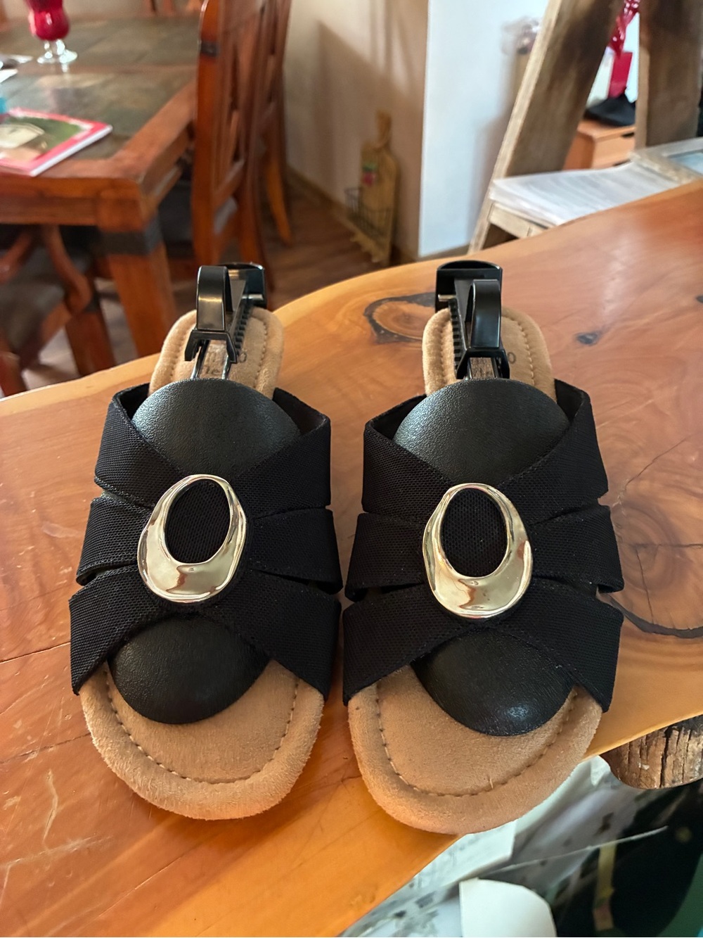 Impo Flex Slip-On Sandals with Silver Accent #61